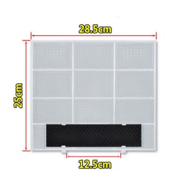 Replacement Filter Mesh for Midea AC, Fits 1/1.5/2 HP Units - 1