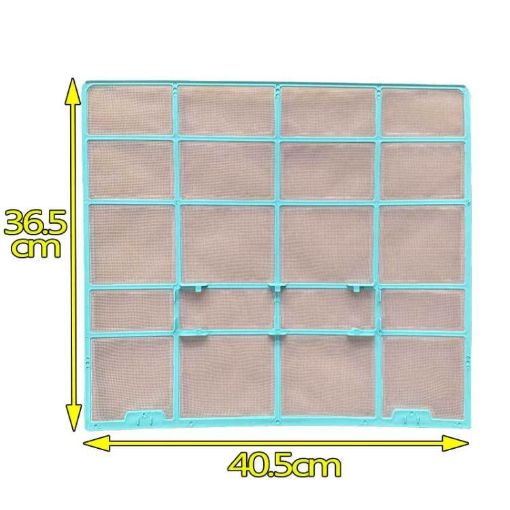 Filter Mesh 40.5x36.5cm for Midea Air Conditioner Wall Units - 1