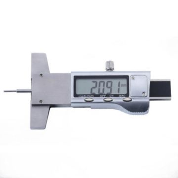 Syntek Digital Display Tire Tread Depth Caliper 0-25mm Gauge (All-metal) - 1
