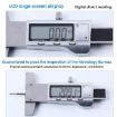 Syntek Digital Display Tire Tread Depth Caliper 0-25mm Gauge (All-metal) - 5