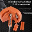 Multifunctional Portable Drill Sharpener (Orange) - 2