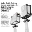 Insta360 Ace Pro 2 Camera Quick Release Metal Cage Frame, Charcoal - 3