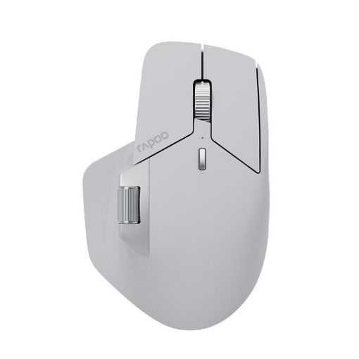 Rapoo MT760mini Gray Wireless Ergonomic Mouse for Office Use - 1