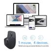Rapoo MT760mini Gray Wireless Ergonomic Mouse for Office Use - 5