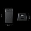 Rapoo P5 RGB Wireless Mouse Dock for VT1Air MAX/VT9 PRO (Black) - 3