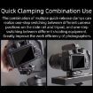 XILETU XQ-1 Gimbal Stabilizer Arca Quick Release Tripod Plate - 6