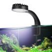 220V 5W Aquarium LED Clip Light, 12 LEDs, USB Powered, Black - 2