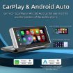 Foldable 6.86" Car MP5 Player w/ Bluetooth, CarPlay, Camera - 5