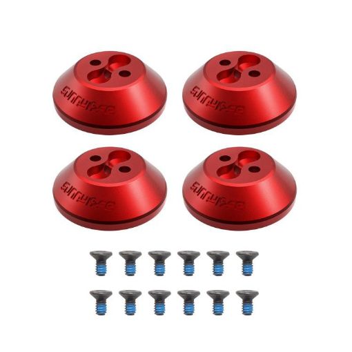 DJI Avata 2 Sunnylife AT2-MD787 Red Aluminum Motor Protection Cover - 1
