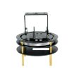 Yahboom Black 2DOF Electric Platform for Robot Car - 1