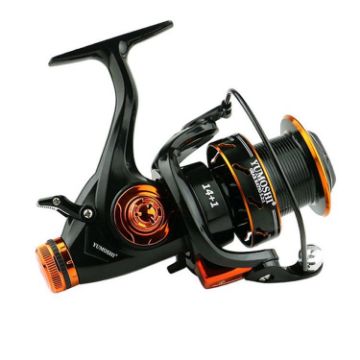 YUMOSHI KV5000 Fishing Reel 5.2:1 Gear Dual Brake Metal Spool - 1
