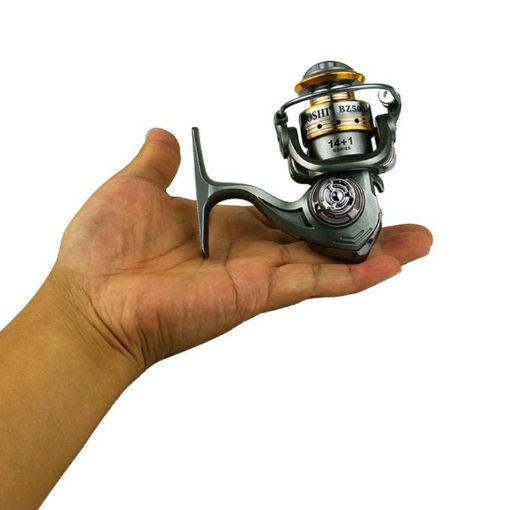 YUMOSHI BZ500 Mini Spinning Reel 5.2:1 for Rock/Ice Fishing - 1