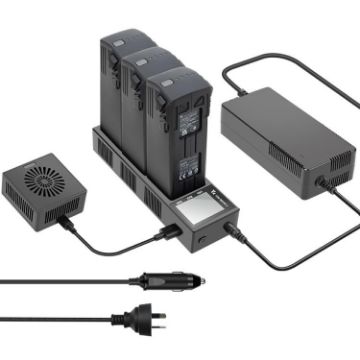 DJI Mavic 3 YX 3-in-1 Battery Charger Hub with Color Screen (AU Plug) - 1