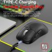 MKESPN Pink Wireless Gaming Mouse, Tri-Mode, 24000 DPI, RGB, Rechargeable - 5