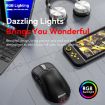 MKESPN Pink Wireless Gaming Mouse, Tri-Mode, 24000 DPI, RGB, Rechargeable - 6
