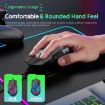 MKESPN X13 RGB Wired Gaming Mouse 12400 DPI Macro 10-Key Black - 5