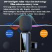 H68 3 In 1 Dual Mic Wireless Mobile Phone Lapel Microphone - 6