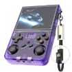 R36XX Dual-Band WiFi Handheld Console 3.5-Inch Screen 128G (Purple) - 1