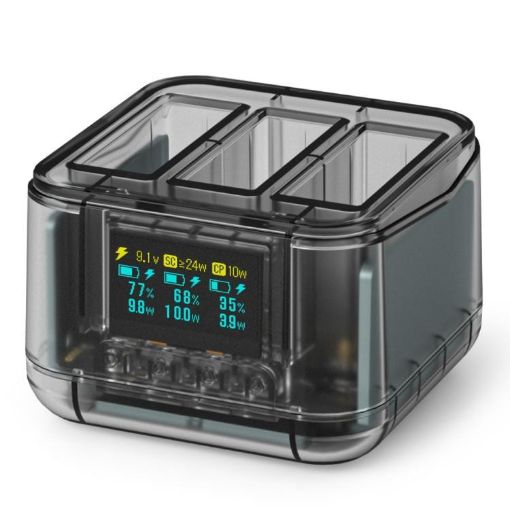 Insta360 Ace Pro/Ace Pro 2 Fast 3-Channel Battery Charger - 1