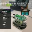 RYOBI 18V Lithium Battery Charger & Power Station - 3