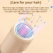 High-Speed 800-1200W Hair Dryer with Blue Light Care, UK Plug, Khaki - 6