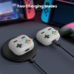 AhaStyle DD11 Silicone Case for Galaxy Buds 3/3 Pro (Light Gray) - 4