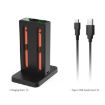 DOBE 4-in-1 Magnetic Charging Station for Switch with LED & Storage - 6