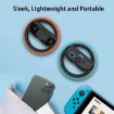Nintendo Switch Joy-Con Steering Wheel Grip with Anti-Slip Particles - 5