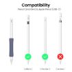 AhaStyle DD07 Silicone Pen Grip for Apple Pencil Pro/USB-C/2, 3pcs - 2
