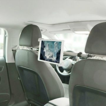 Universal 7-10.5" Tablet Holder for Car Back Seat Headrest - 1