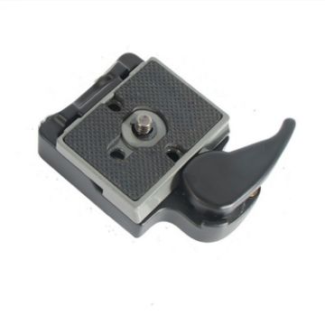 BEXIN Quick Release Plate Holder For Manfrotto 200PL-14 Tripod Head - 1