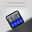 Mini Multi-angle Flip Magnetic Ruler with Digital Inclinometer Display - 4
