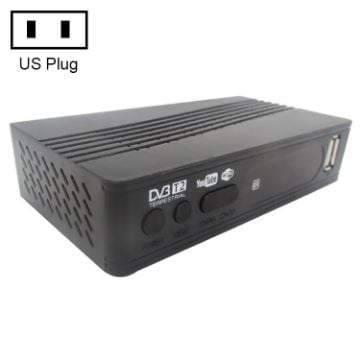 1080P Full HD DVB-TC/C Receiver Set-Top Box, US Plug T15-T2 - 1