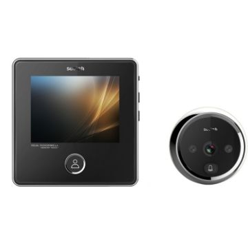 SNDD2 3" Screen 1.0MP Digital Peephole Camera with Night Vision - 1