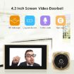 N6 Gold Video Doorbell 4.3" Screen, 2.0 Million Pixels - 4