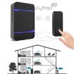 110dB IP55 Waterproof WiFi Doorbell Receiver with Night Light (White) - 5