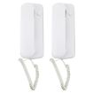 109DC High-Definition Wired Intercom Doorphone in White - 1