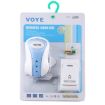 VOYE V008B Wireless Doorbell, 38 Sounds, Remote Control, US Plug, White - 6