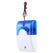 Mini Strobe Siren Home Security Alarm System - Blue, Durable 103 - 2