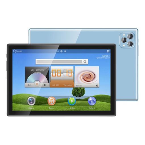 BDF P50 10.1" Tablet, 8GB+128GB, 4G LTE, Android 12, Dual SIM, Blue - 1
