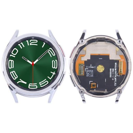 Samsung Galaxy Watch6 Classic 43mm LCD Screen with Frame (Silver) - 1