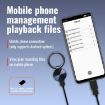 JNN S30 HD Noise Canceling Recorder, 4GB Capacity (Black) - 4