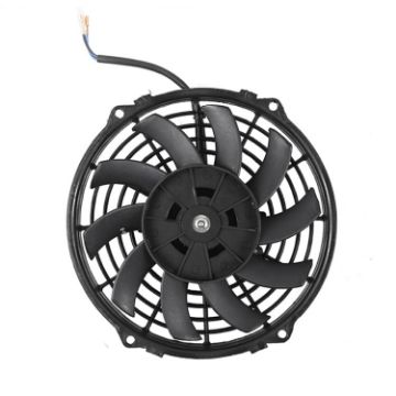 9" 12V 80W Car Transmission Oil Cooling Fan with Accessories - 1