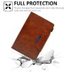 Samsung Galaxy Tab A8 10.5 2021 Suede Leather Tablet Case Brown - 4