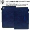 Samsung Galaxy Tab A7 10.4 Suede Magnetic Leather Case (Blue) - 6