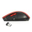 Red 2.4G Wireless Office Mouse - 6 Keys, 1600DPI Adjustable - 4
