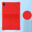 TCL 10 Tab Max 10.36" Silicone Case with Invisible Bracket (Rose Red) - 3