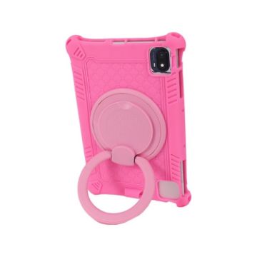TCL 10 Tab Max 4G Pink Silicone Protective Case - 1