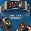 K20 1.14" Silicone Band Waterproof Smartwatch with Bluetooth Call - 4