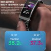 K20 1.14" Silicone Band Waterproof Smartwatch with Bluetooth Call - 5
